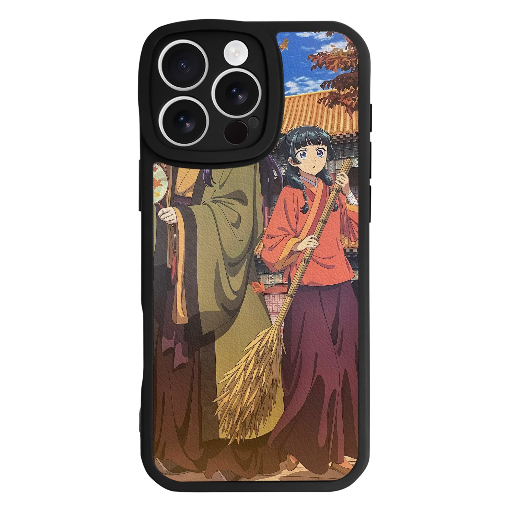 薬屋のひとりごと The Apothecary Diaries 【iPhone 16シリーズ対応】シリコンスマホケース（レザー調） 材質：シリコン